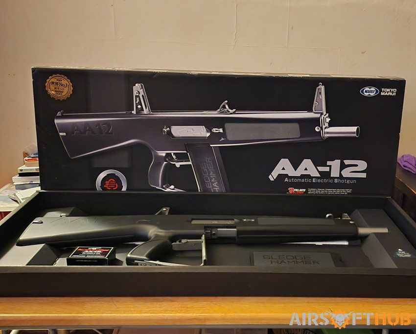 TM AA12 with tracer and high c - Used airsoft equipment