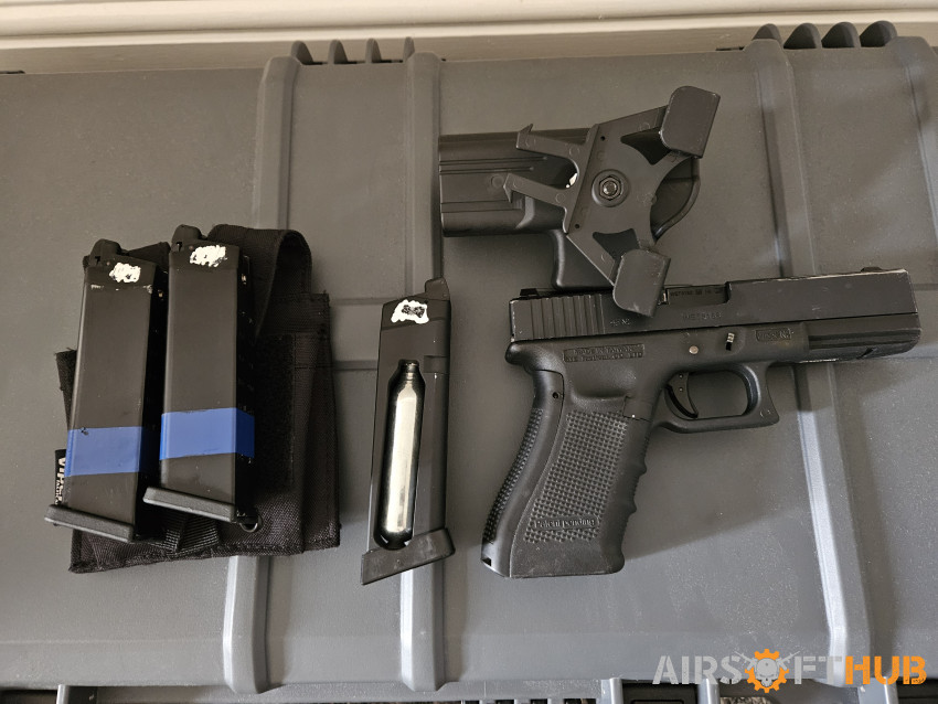 WE G17 Gen 4 upgraded - Used airsoft equipment