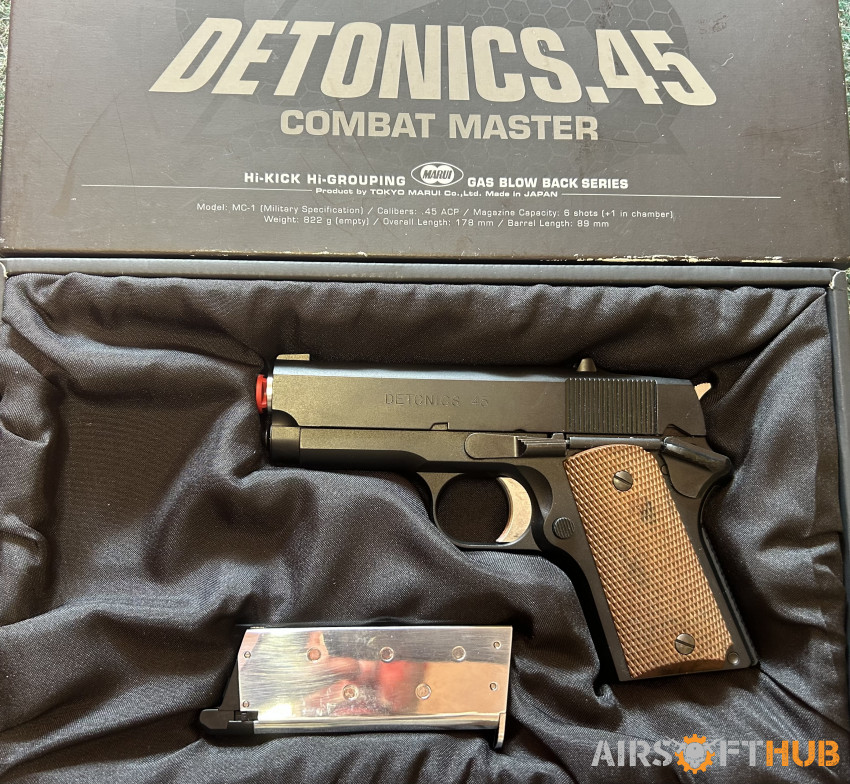 Tokyo Marui Detonics.45 - Used airsoft equipment