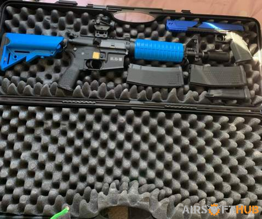 Rifle/pistol bundle - Used airsoft equipment