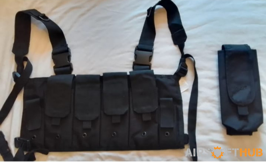 Mil-Tec chest rig + Viper p90 - Used airsoft equipment