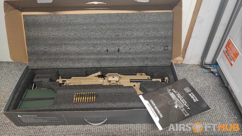 Specna arms m249 upgraded - Used airsoft equipment