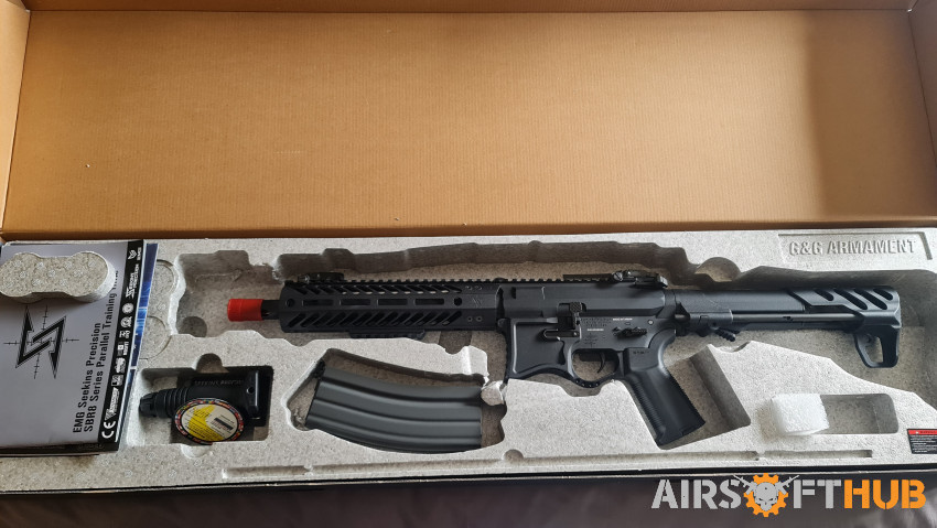 G&G SBR8 Black - Used airsoft equipment