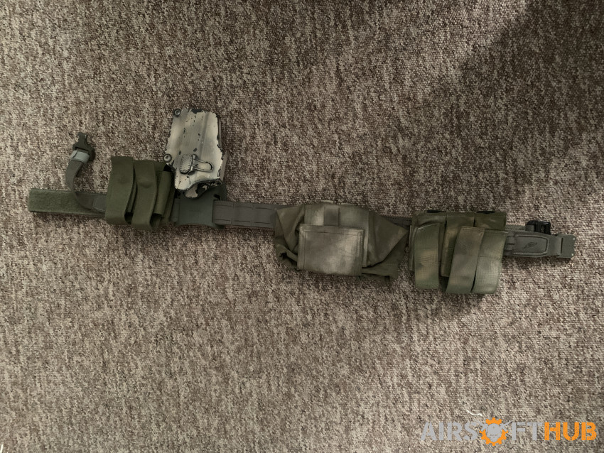 Combat Systems shooters belt - Used airsoft equipment