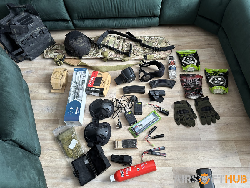 Air soft guns and equipment - Used airsoft equipment