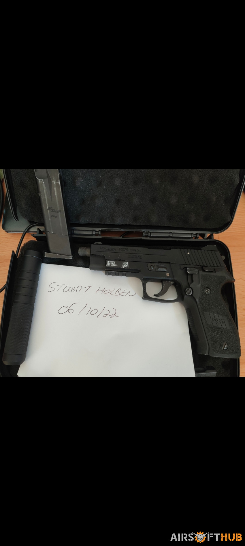 Tokyo marui Sig Sauer p226 - Used airsoft equipment