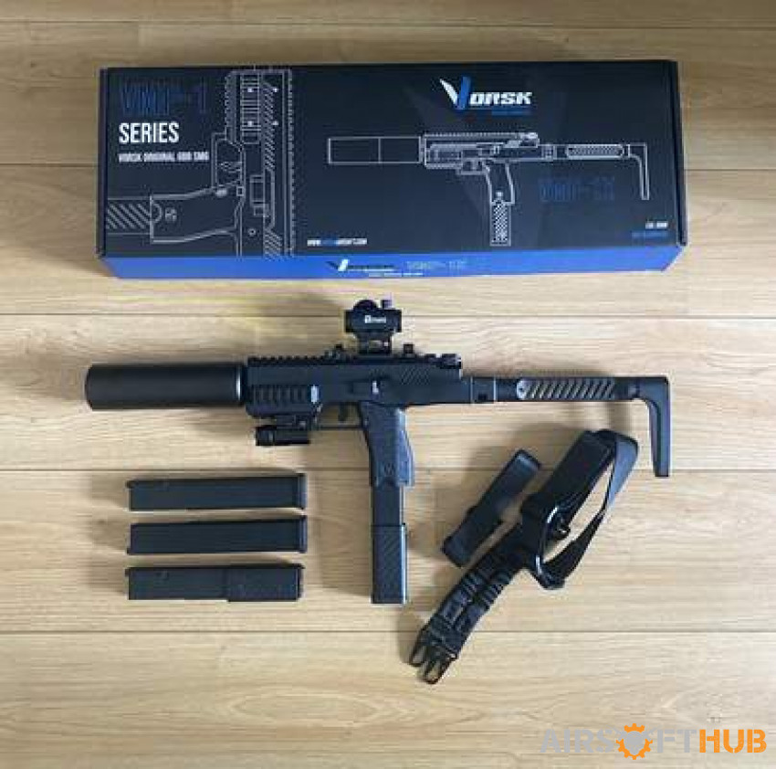 VORSK VMP-1X GBB SMG Black - Used airsoft equipment