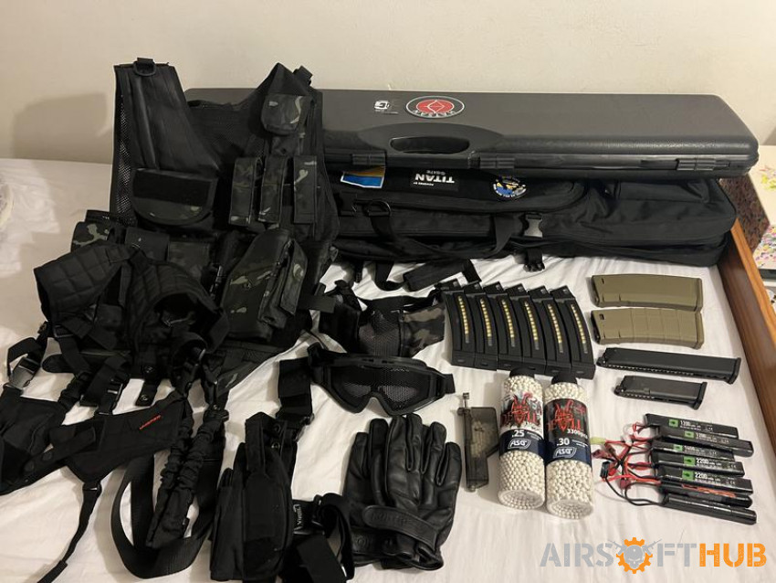 Airsoft bundle - Used airsoft equipment