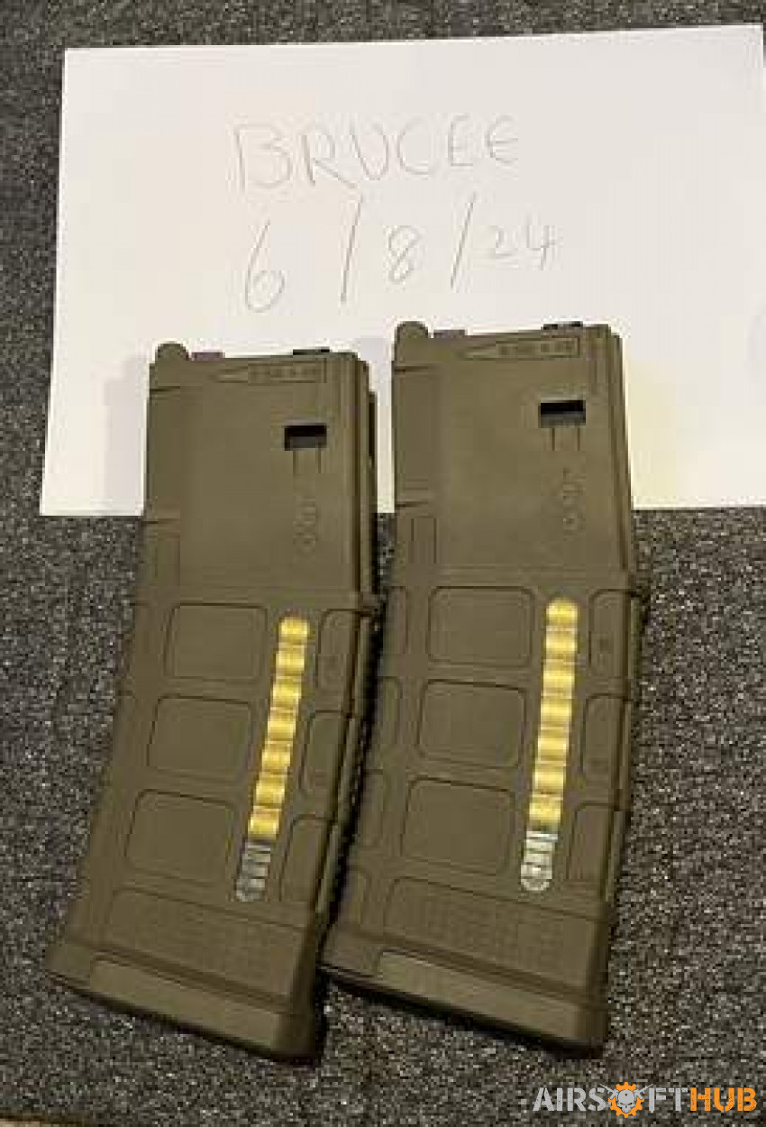 Noveske Mws magazines - Used airsoft equipment