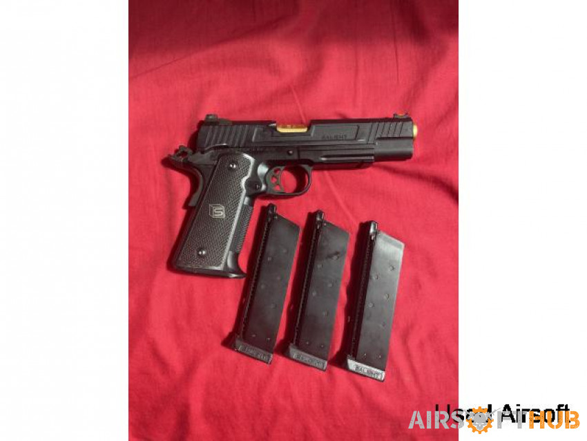 EMG Salient Arms 1911 RED - Used airsoft equipment