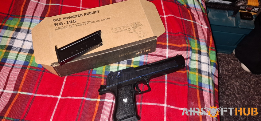 HFC HG195 Desert Eagle - Used airsoft equipment