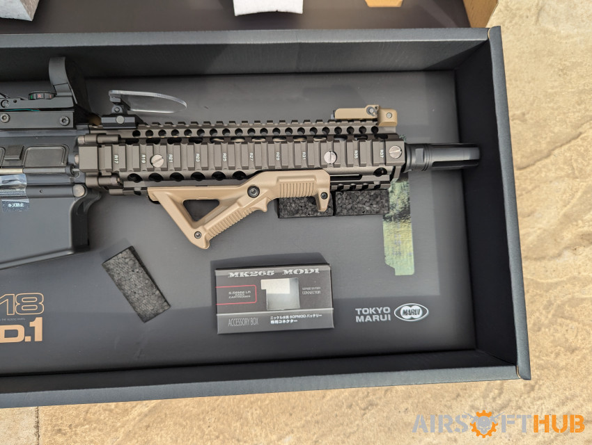 Tokyo Marui MK18 NGRS + Extras - Used airsoft equipment