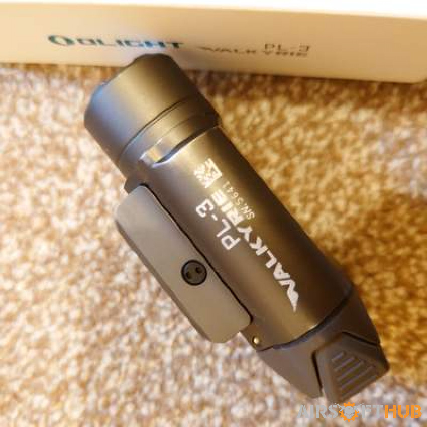 Olight PL-3 Flashlight - Used airsoft equipment