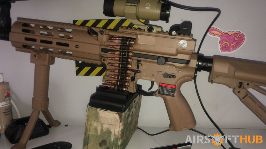 G&G cm16 lmg - Used airsoft equipment