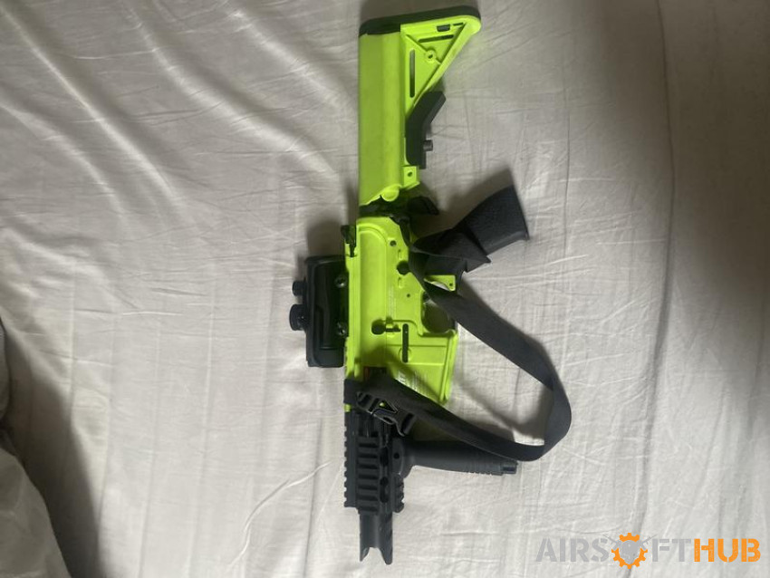 Cmg firehawk with sight+mags - Used airsoft equipment