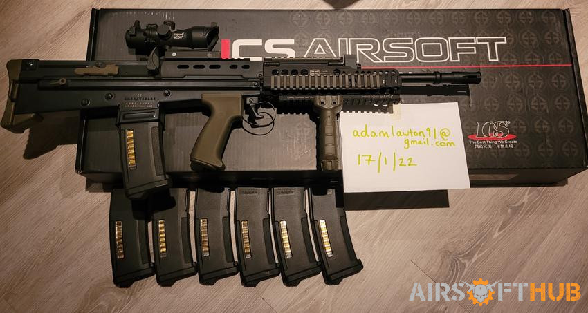 ICS L85/Umarex Glock 17 gen 4 - Used airsoft equipment