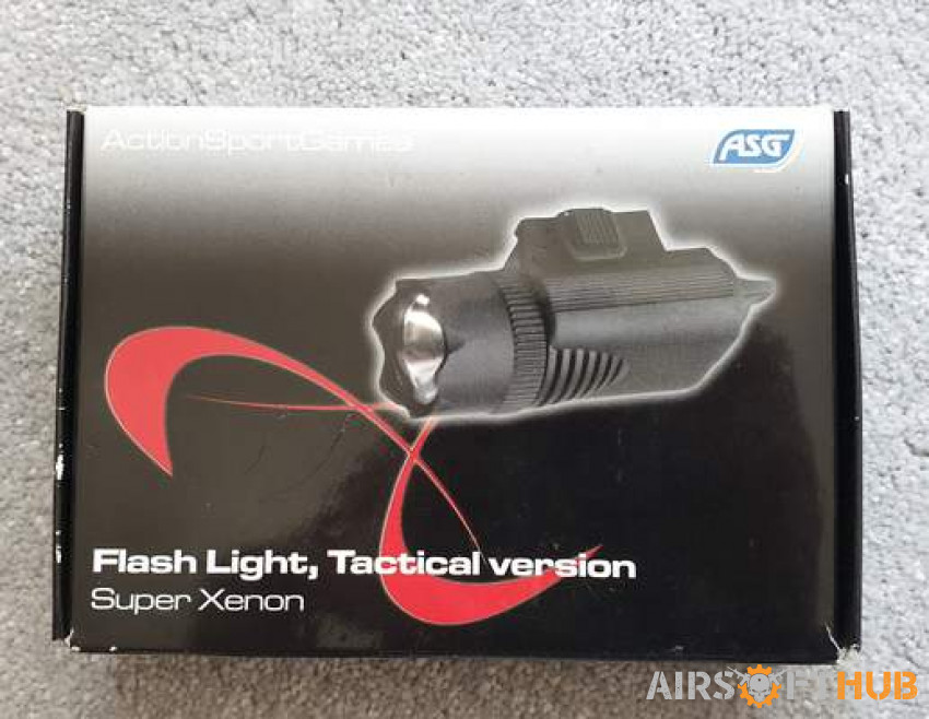 ASG TACTICAL FLASH LIGHT - Used airsoft equipment