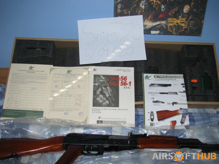 Real Sword Type 56 BNIB - Used airsoft equipment