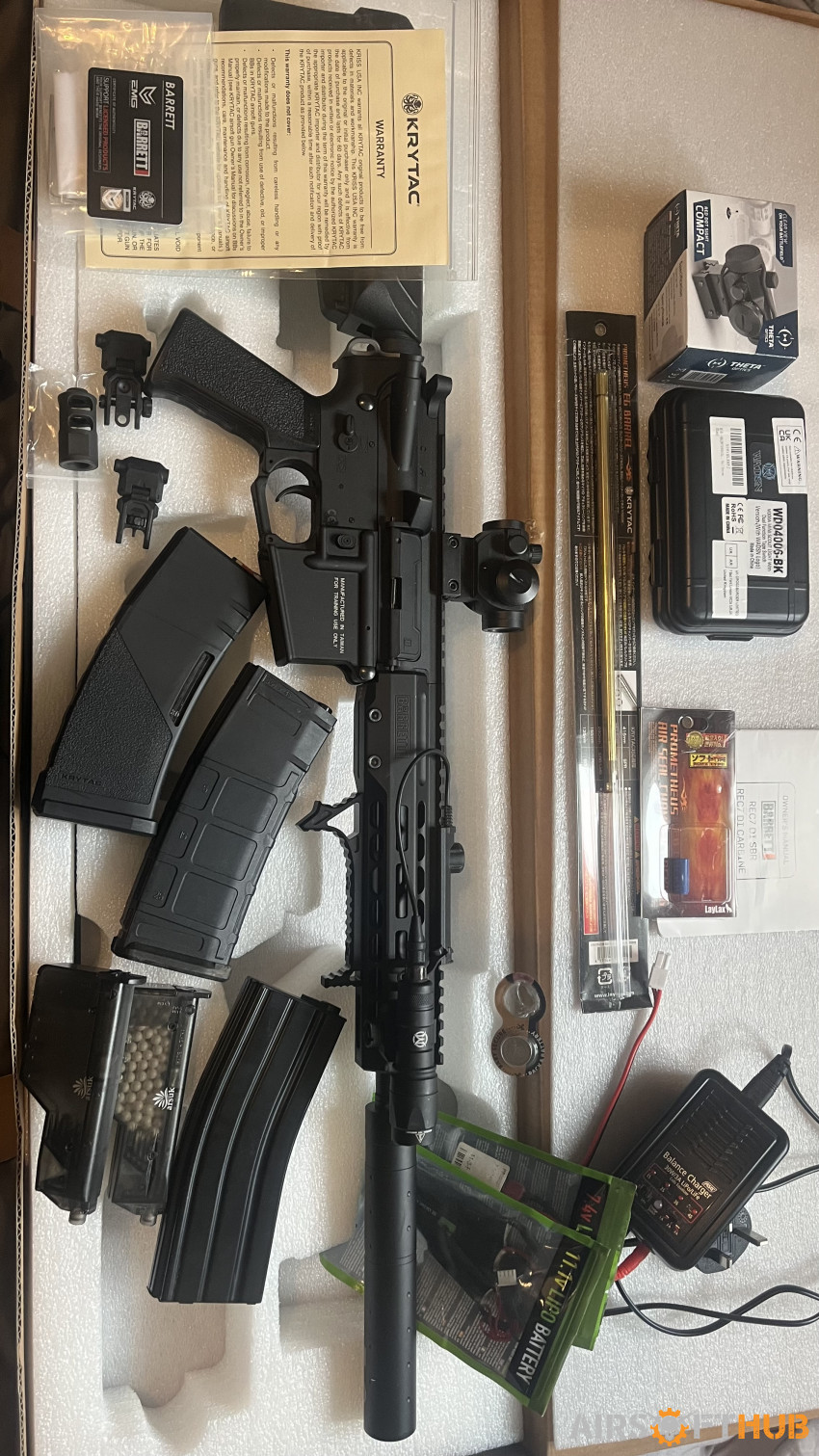 Krytac Barrett REC 7 Di - Used airsoft equipment