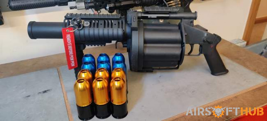 ICS GLM Grenade Launcher (Shor - Used airsoft equipment