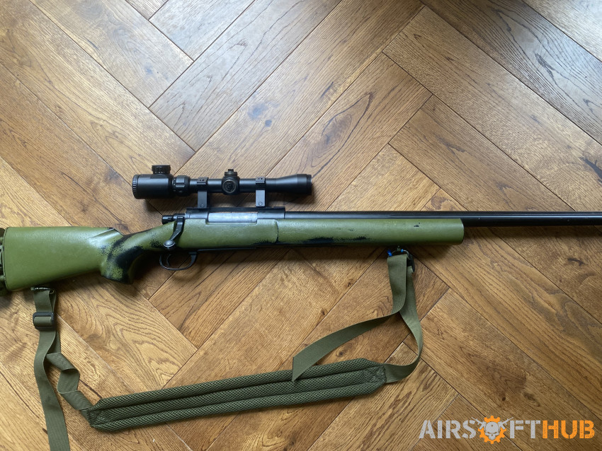 Bolt Action Sniper Rifle - Used airsoft equipment