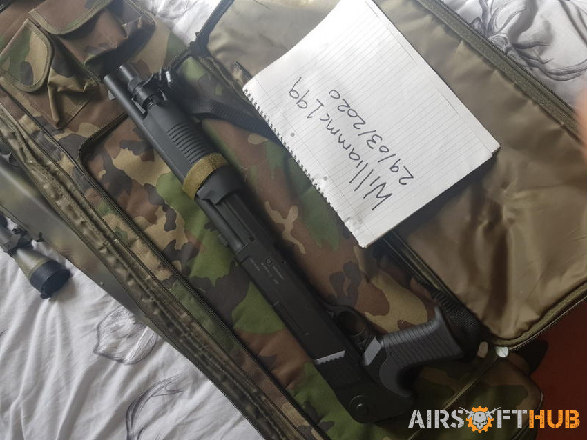 Asg shotgun brand new - Used airsoft equipment