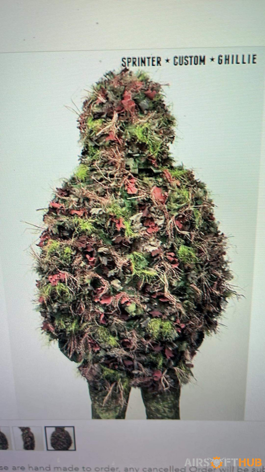 SCG GHILLIE FOR SALE - Used airsoft equipment