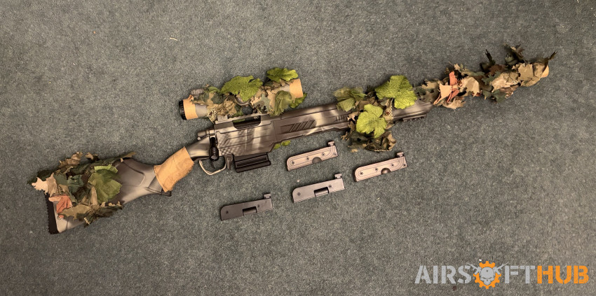 AA T11 Sniper Rifle Upgraded - Used airsoft equipment