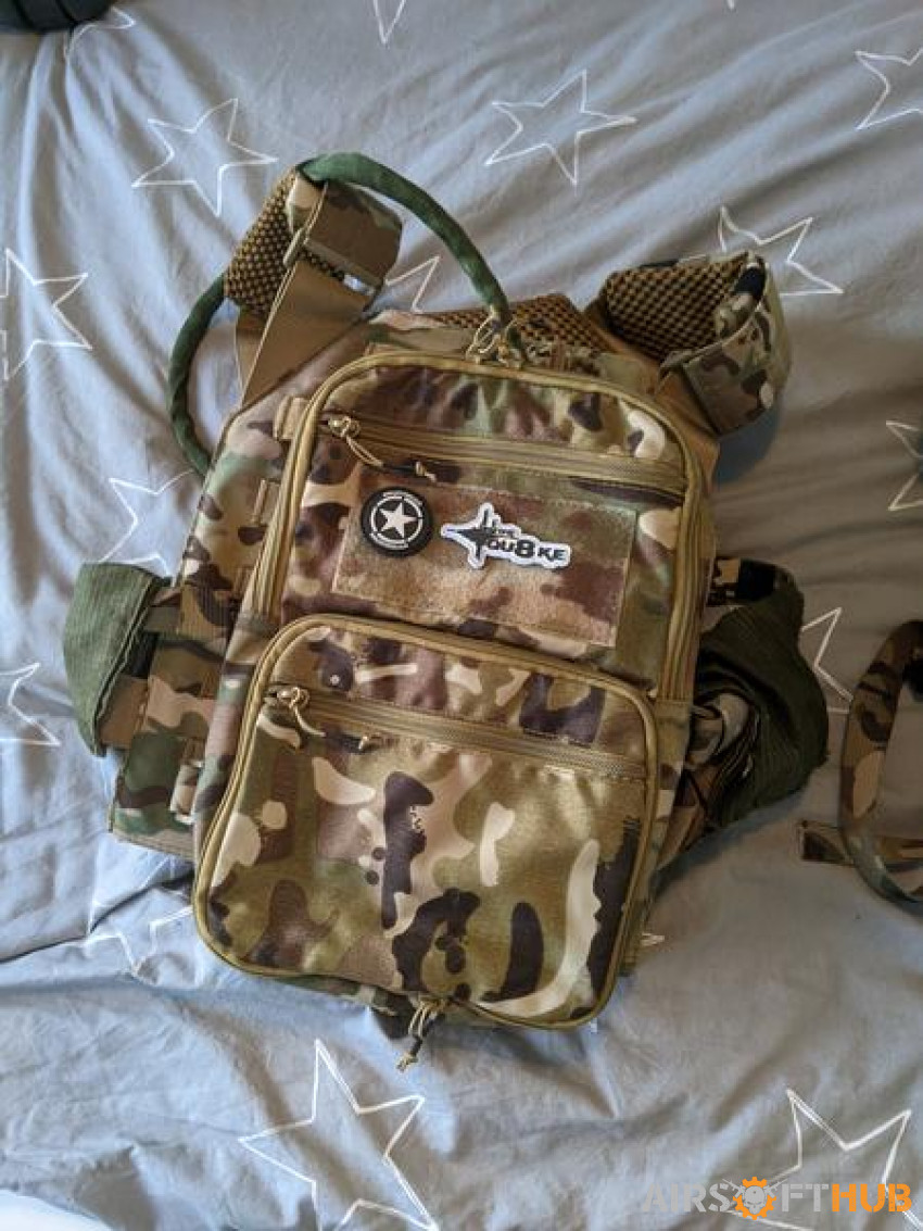 8feilds plate carrier and tmc - Used airsoft equipment