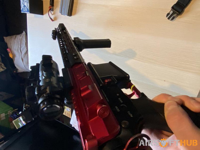 Specna Arms SA-V30-M Red edit - Used airsoft equipment