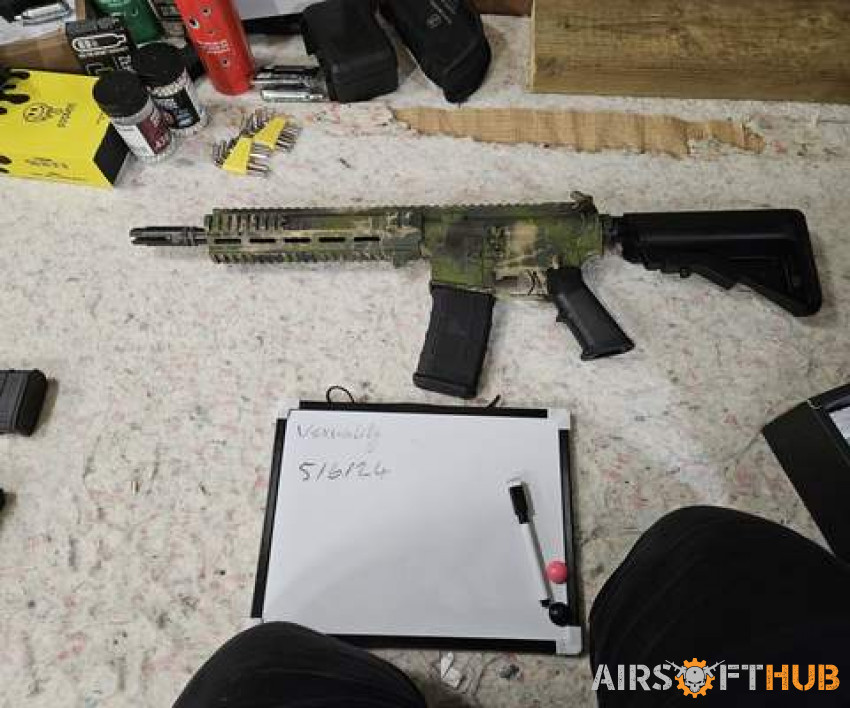 GHK M4 Upgraded - Used airsoft equipment