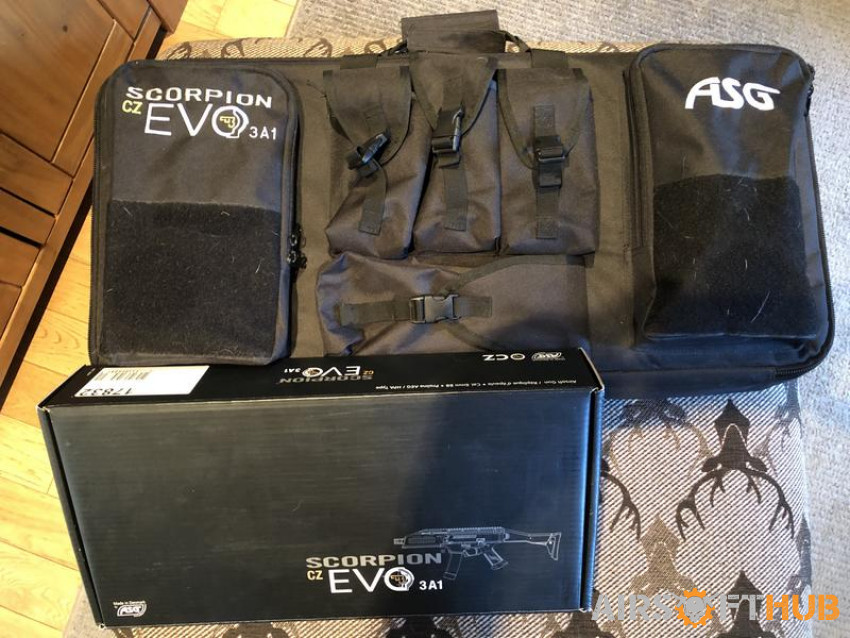 Scorpion Evo 2020+EXTRAS - Used airsoft equipment