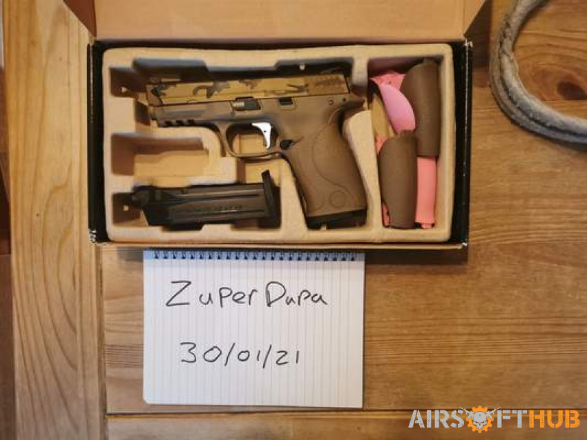 WE M&P9 CUSTOM - Used airsoft equipment