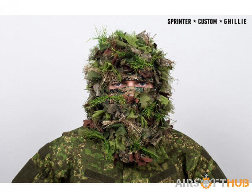 SCG GHILLIE COBRA SUIT HOODED - Used airsoft equipment