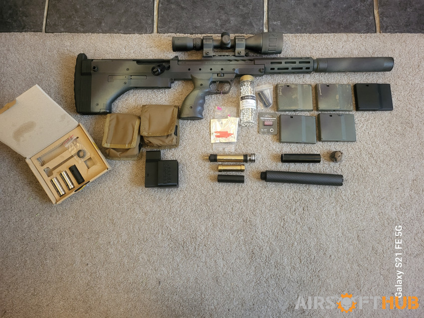 Srs silverback (16) a2/m2 edgi - Used airsoft equipment