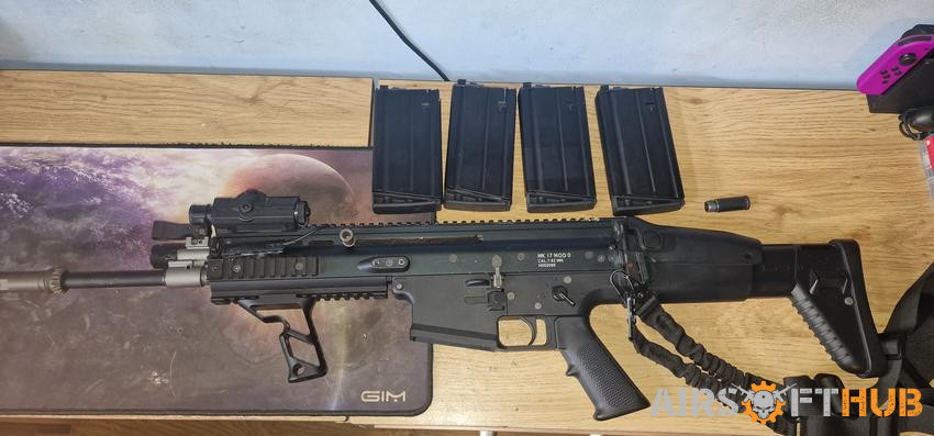 WE Scar H GBBR (Upgraded) - Used airsoft equipment