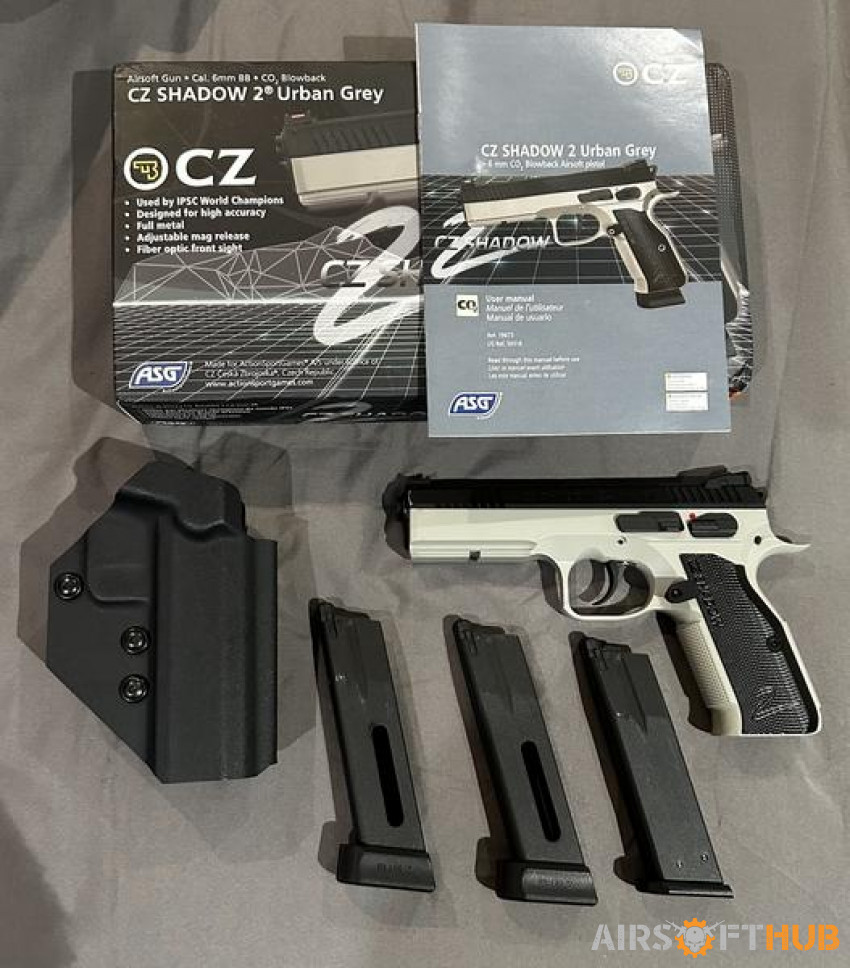 ASG CZ Shadow 2 urban grey - Used airsoft equipment