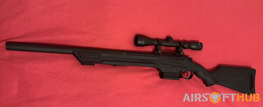 Upgraded T11 Action Army rifle - Used airsoft equipment