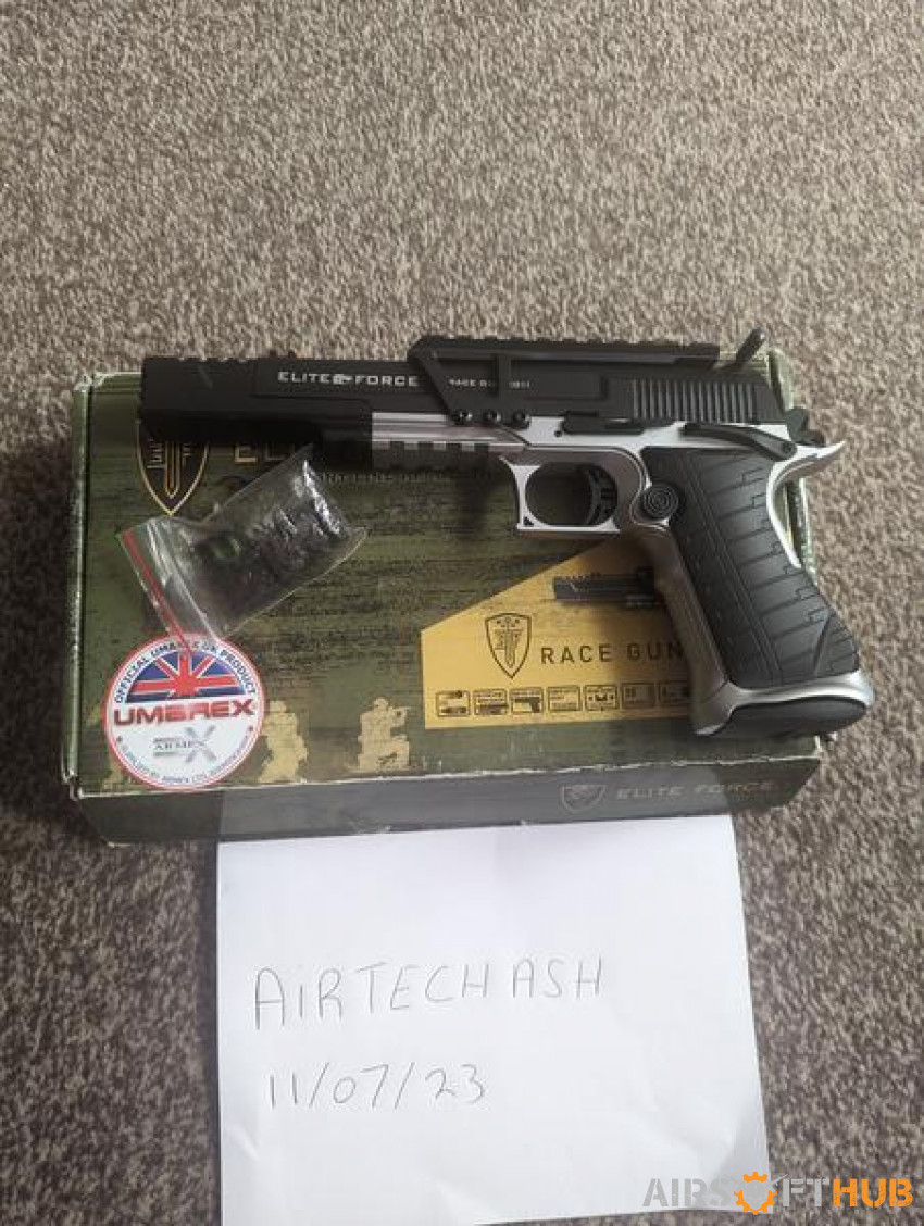 Elite force race pistol - Used airsoft equipment