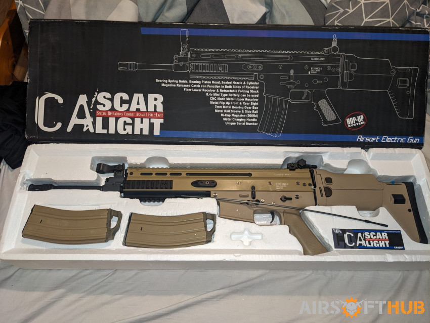 Classic army scar L - Used airsoft equipment