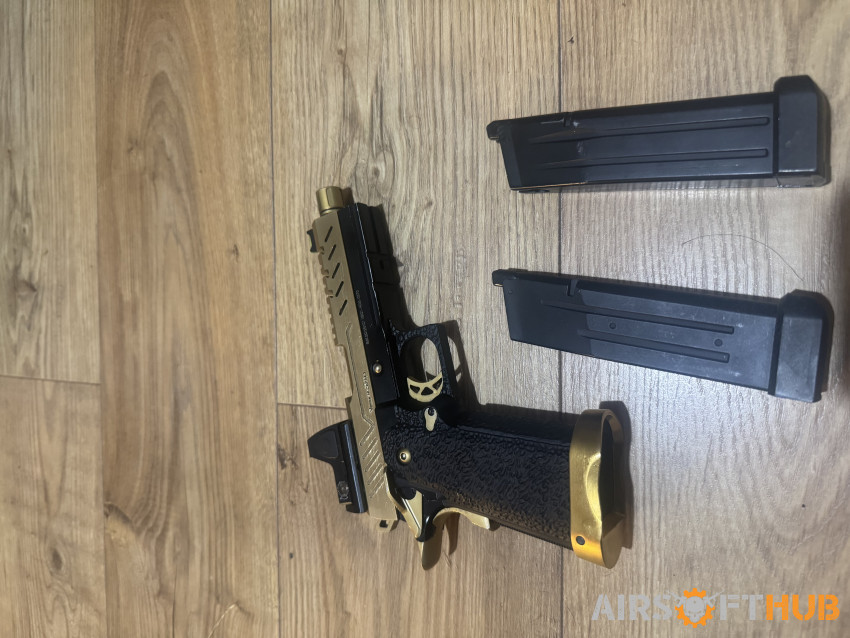 Vorsk gold pistol - Used airsoft equipment