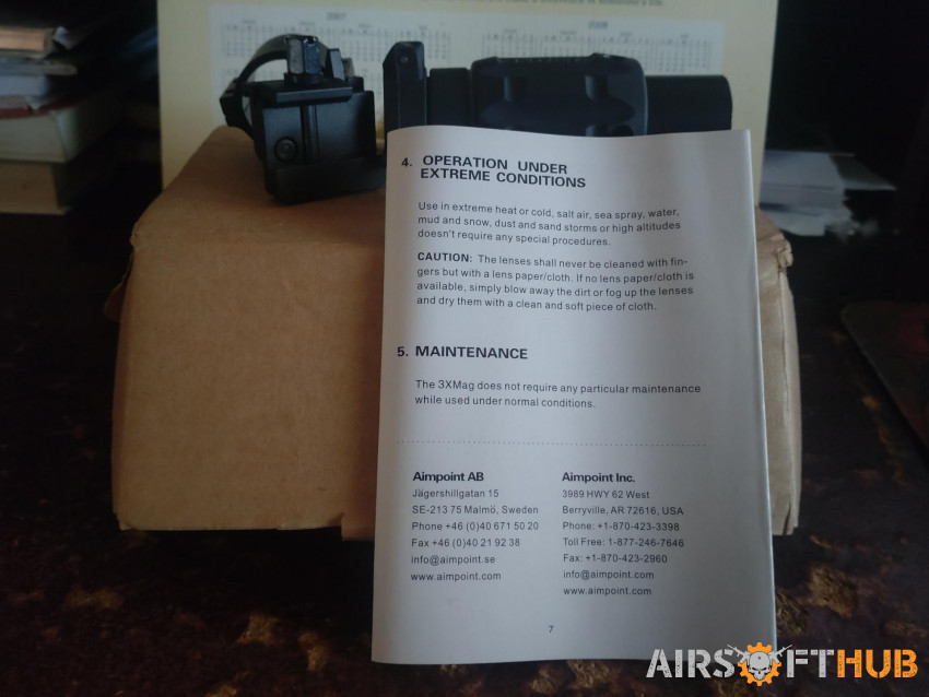 For Sale  Aimpoint 3X Magnifie - Used airsoft equipment