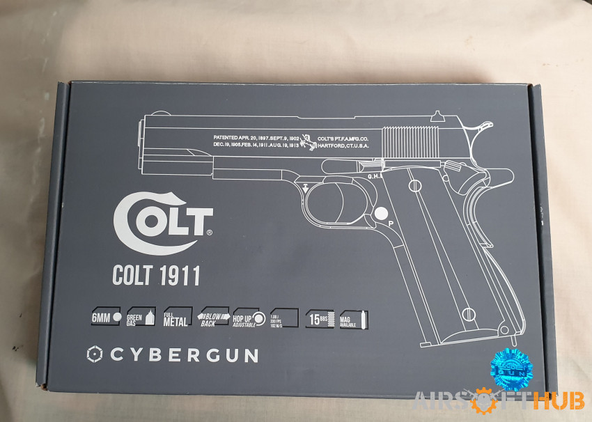 CYBERGUN COLT 1911 Co2 PISTOL - Used airsoft equipment