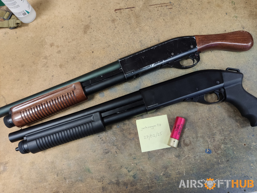 2x boneyard GE shotguns - Used airsoft equipment