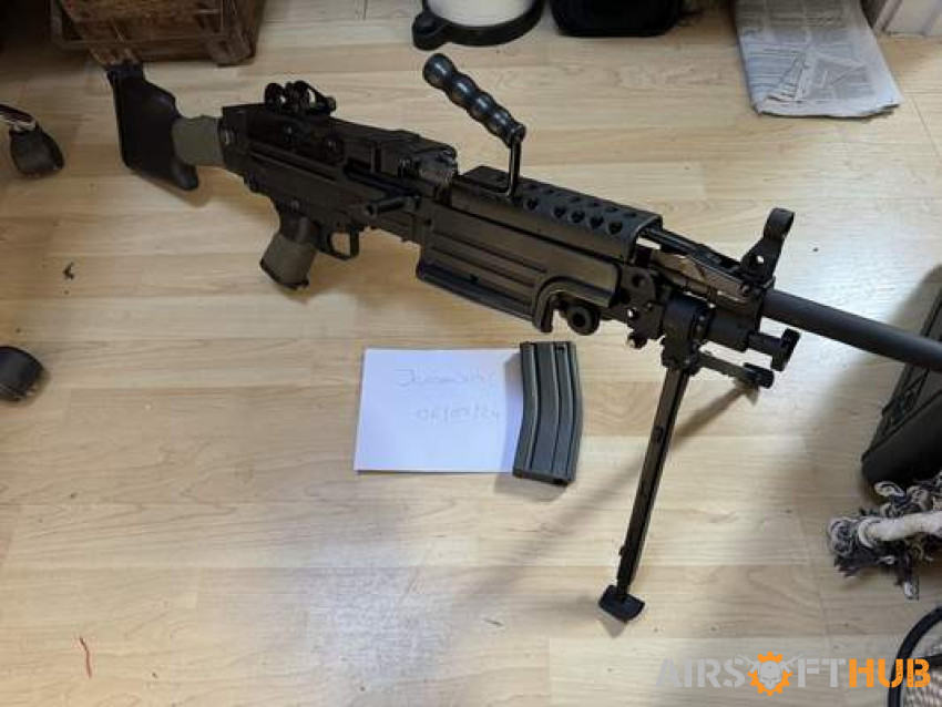 M249 SAW - Used airsoft equipment