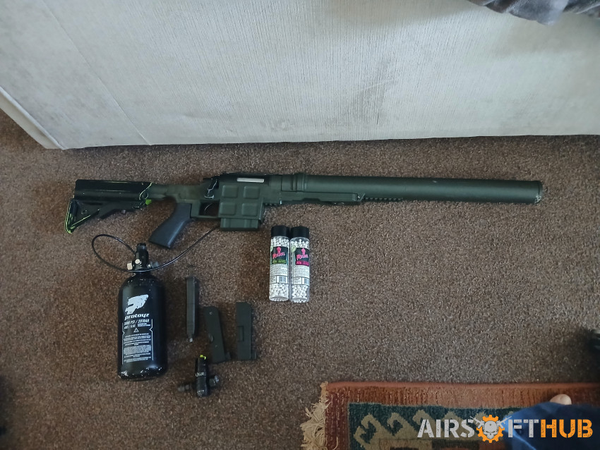 Hpa dvl10 sniper - Used airsoft equipment