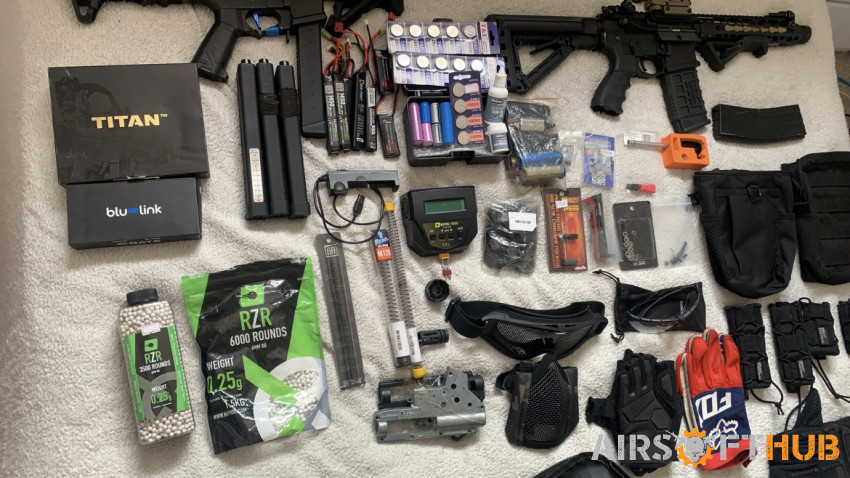 Airsoft bundle - Used airsoft equipment