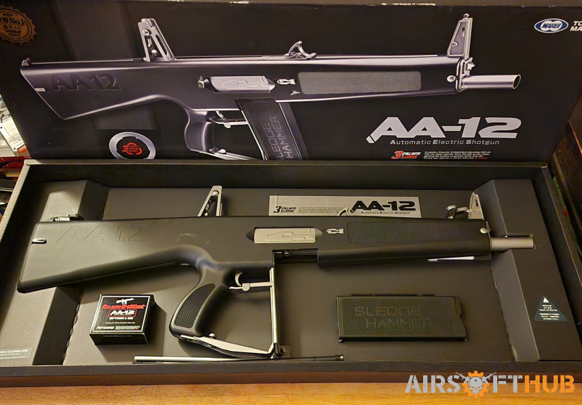 TM AA12 with tracer and high c - Used airsoft equipment