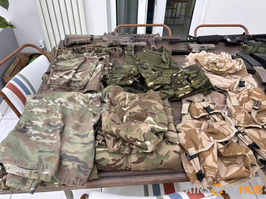 Airsoft kit - Used airsoft equipment