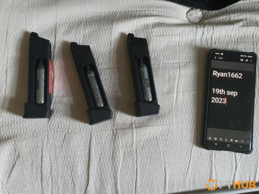 Umarex glock mags - Used airsoft equipment